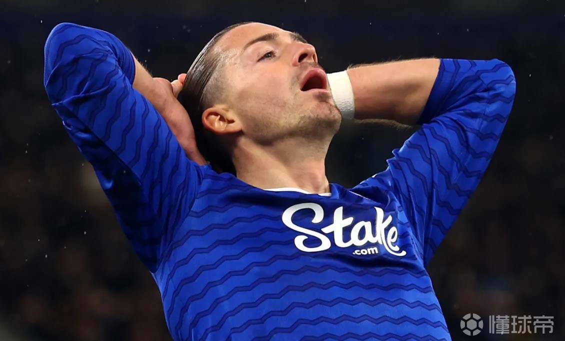 泰晤士报：格拉利什赛季报销，但埃弗顿会继续承担他的工资